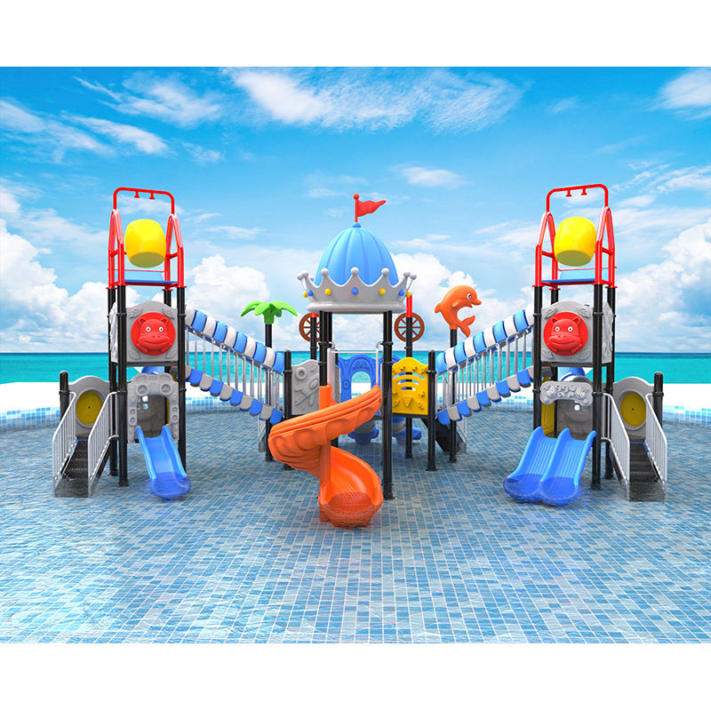 Water Park Slides Funny Aqua ParkNew Design Play Equipment Fiberglass Water Slide for Commercial
