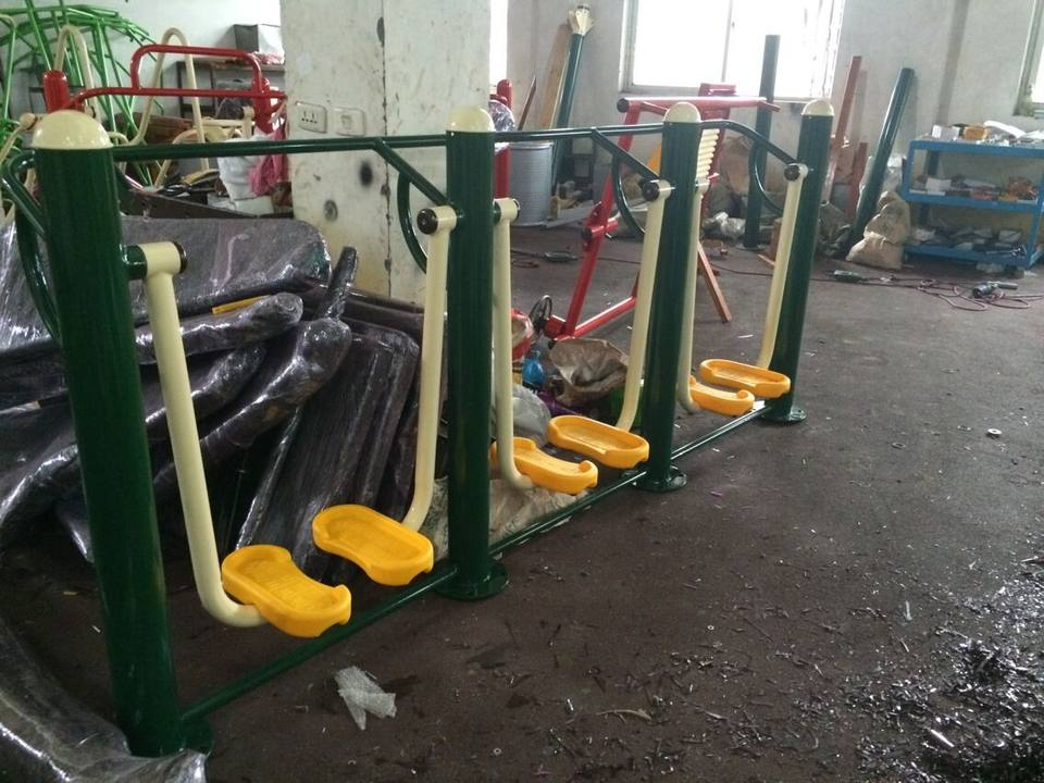 Triple Walking Machine Sport Park Fitness Equipment Outdoor Workout for Fitness Equipment