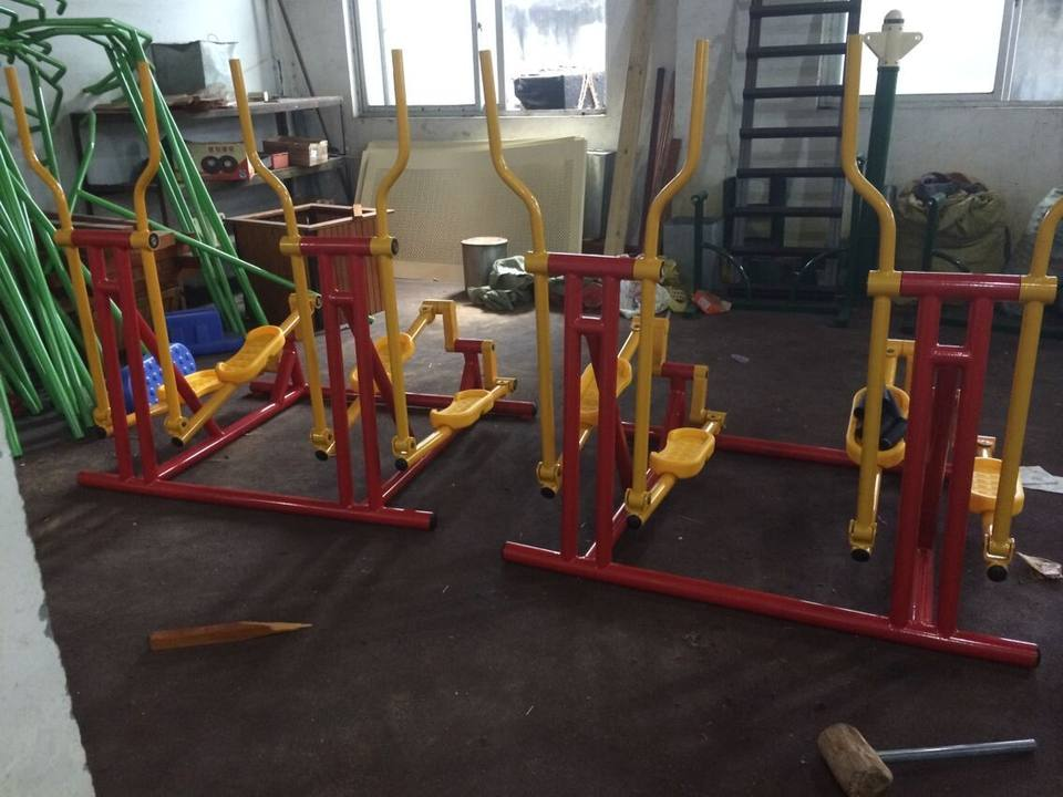 Triple Walking Machine Sport Park Fitness Equipment Outdoor Workout for Fitness Equipment