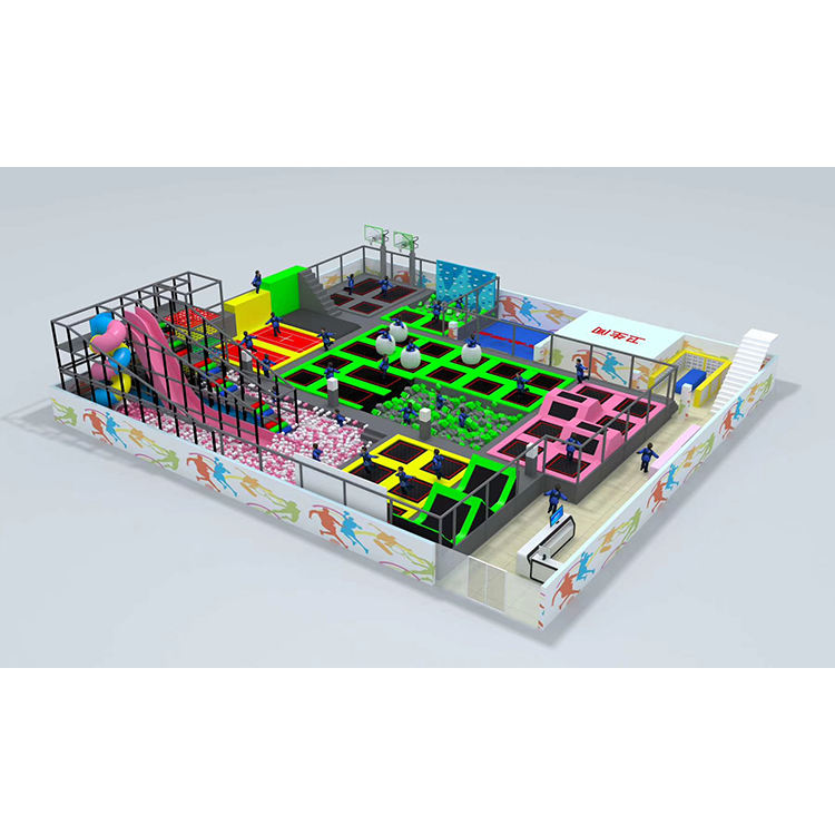 Trampoline Park Children's Jumping Sports Safety Net High Elastic Indoor Trampoline Park