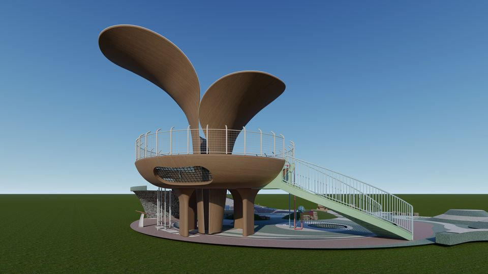 Factory Wholesale Customized Color Steel Plastic Kids Composable Cartoon Slides Outdoor Use Public Garden School Sports Park