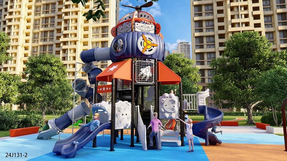 MUTONG Customizable Children's Plastic Slide Composable Outdoor Playground LLDPE Slides Hot Sale for Garden & School Use