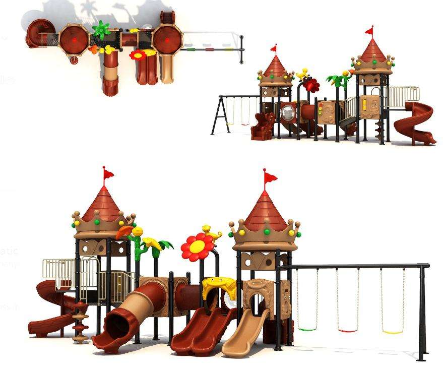 MUTONG Customizable Children's Plastic Slide Composable Outdoor Playground LLDPE Slides Hot Sale for Garden & School Use