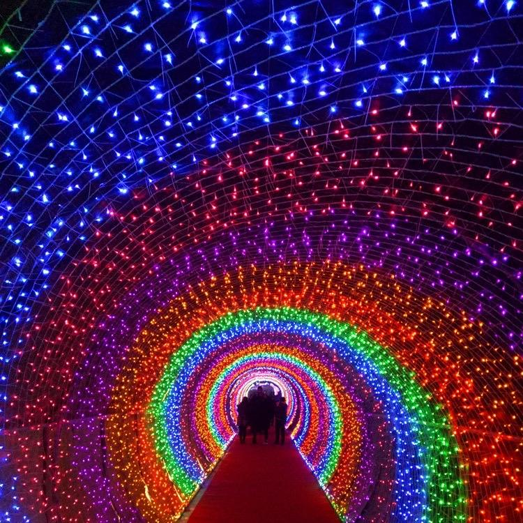 RGB IP65 Outdoor Decorative Arch Light Festive Christmas Halloween & Thanksgiving Motif Landscape Lighting for Outdoor Decor