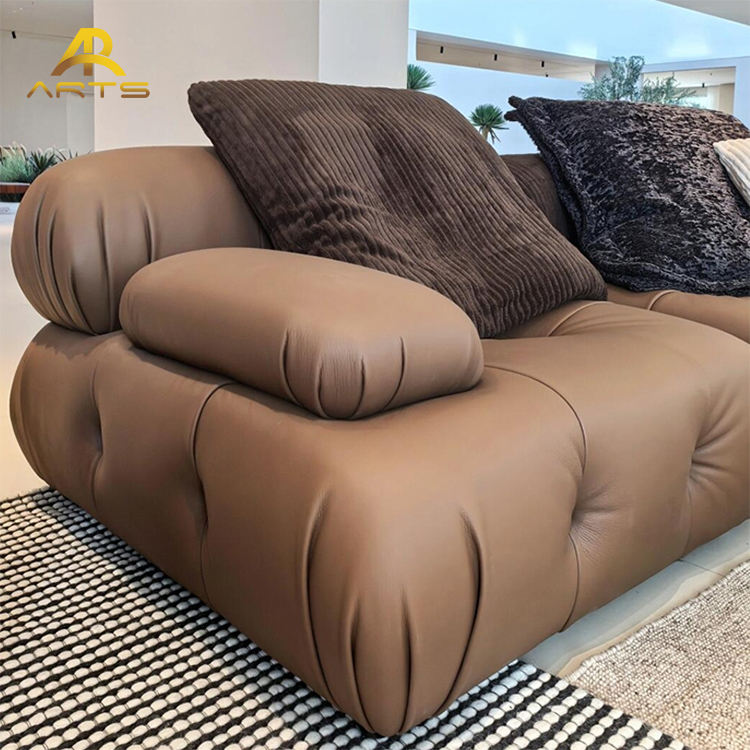 Modern Modular Couch Sofa Set Sponge Vacuum 1-3 Seats Sofa Leather Compressed Sofas for Living Room Home Furniture Zipsofa