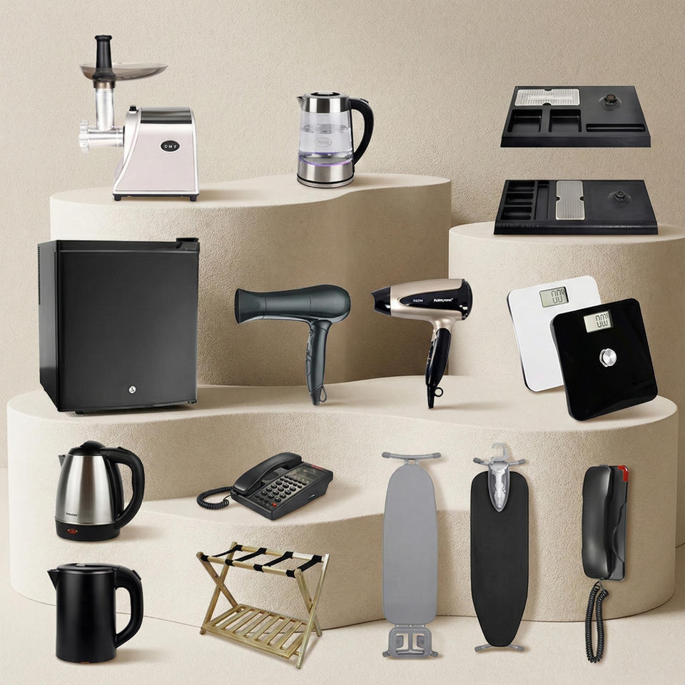 2026 Hot Sale Luxury Hotel Amenities Guest Room Supplies and Bedroom Sets Catering Equipments