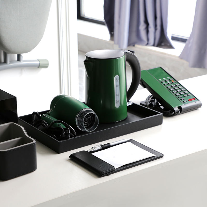 Premium Luxury Hotel Electrical Supplies Customisable Amenity Kit Premium Metal Plastic Stainless Steel Materials for Hotels