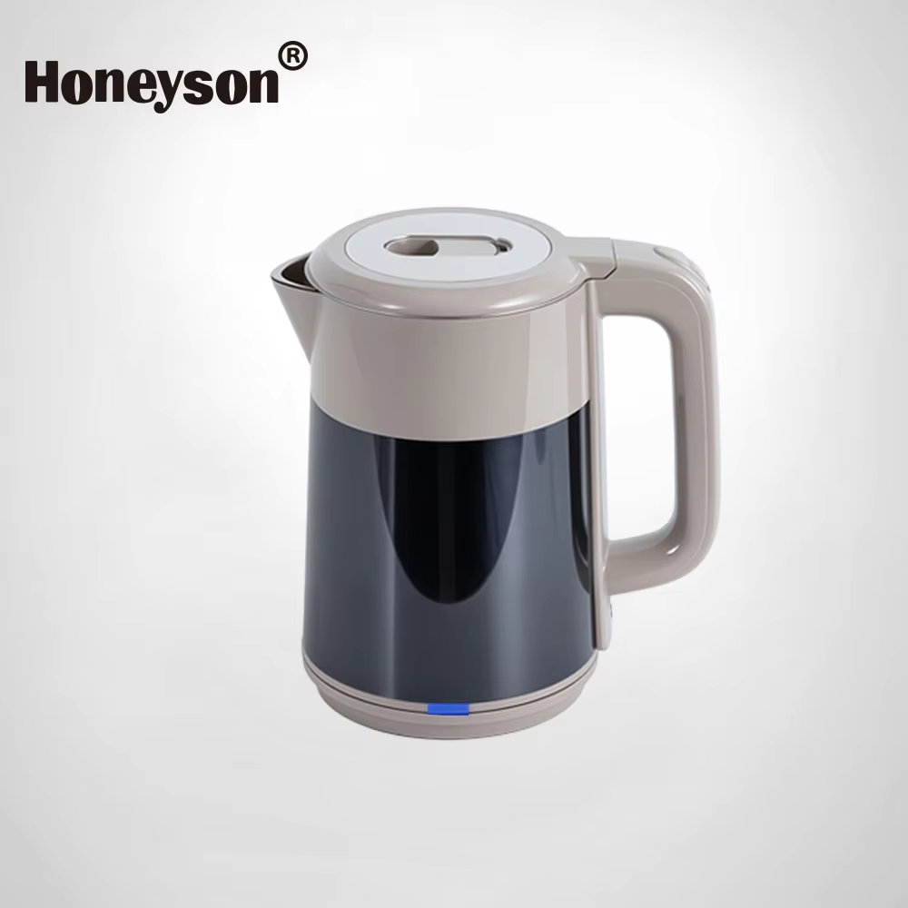 Dual Wall 304 Stainless Steel Cordless Electric Kettle 1.0L Automatic Shut-Off Boil-Dry Protection 360 Degree Household