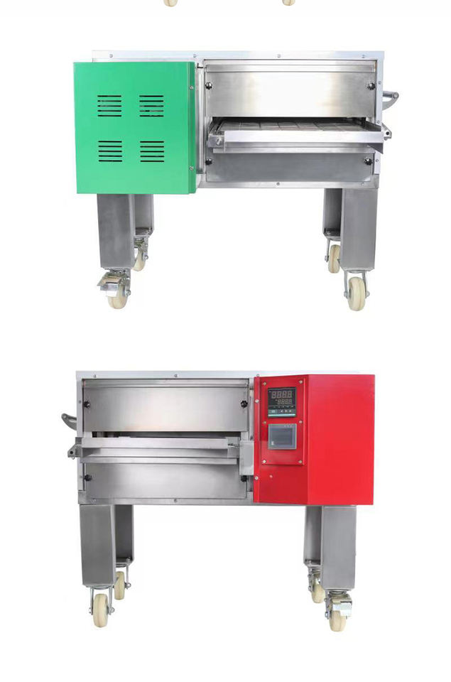 Heating Area 380V 12" 18" 32" Industrial Pizza Oven Commercial Conveyor Pizza Oven Pizza Machine