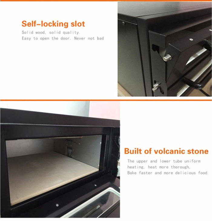 NB400 PERFORNI Electric Toaster Oven Temperature Range 50~300 Degree Pizza Baker for Pizza Making