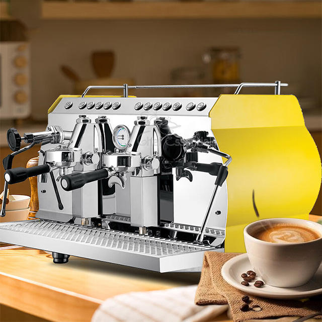 Commercial Electric Fully Automatic Model Bar Stainless Steel Coffee Making Machine for Restaurant