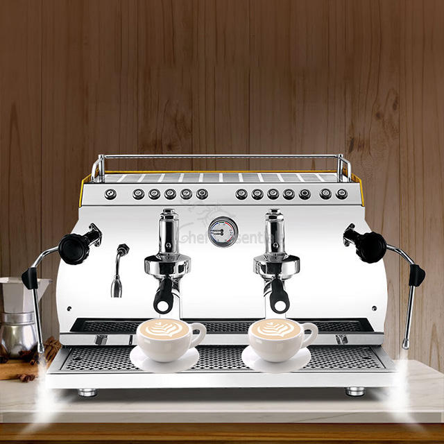 Commercial Electric Fully Automatic Model Bar Stainless Steel Coffee Making Machine for Restaurant