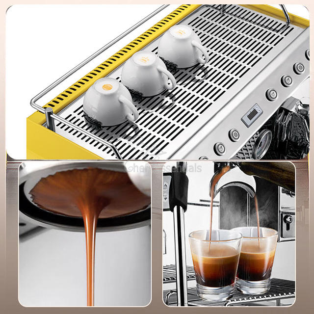 Commercial Electric Fully Automatic Model Bar Stainless Steel Coffee Making Machine for Restaurant