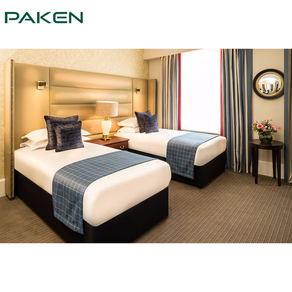 One-stop Turnkey Hotel Project Furniture Solution Manufacturer Custom Hotel Bedroom Furniture for 3~5 Star Hotel