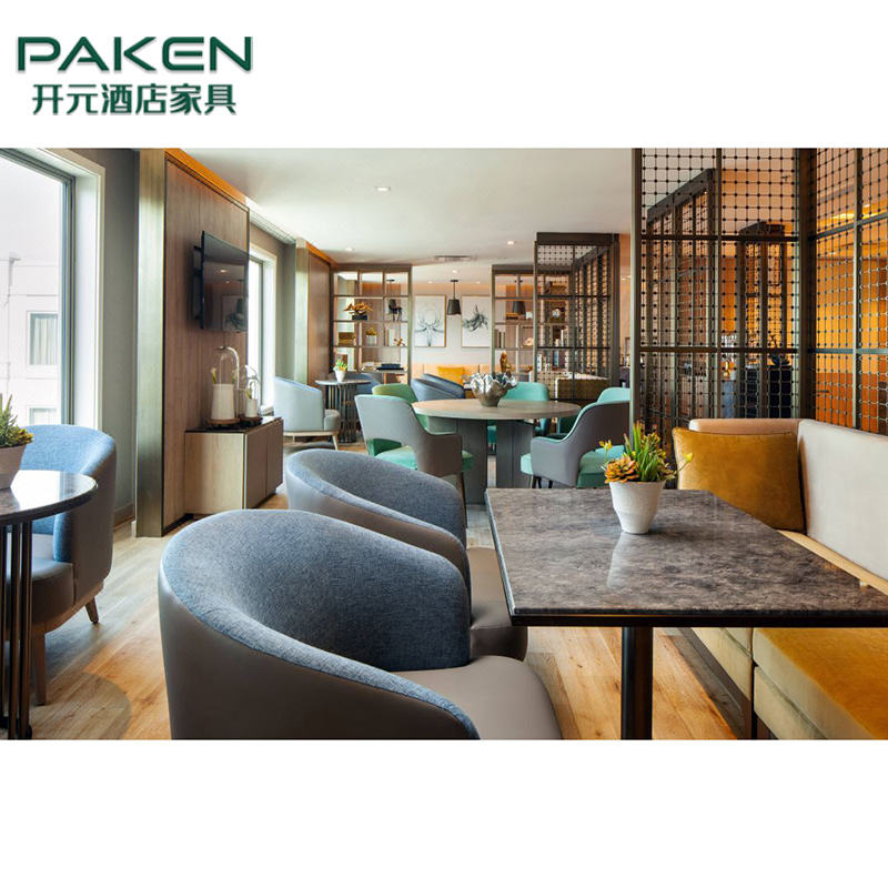 One-stop Turnkey Hospitality Furniture Manufacturer Solution Modern 5-Star Hotel Public Area Furniture Hotel Lobby Furniture