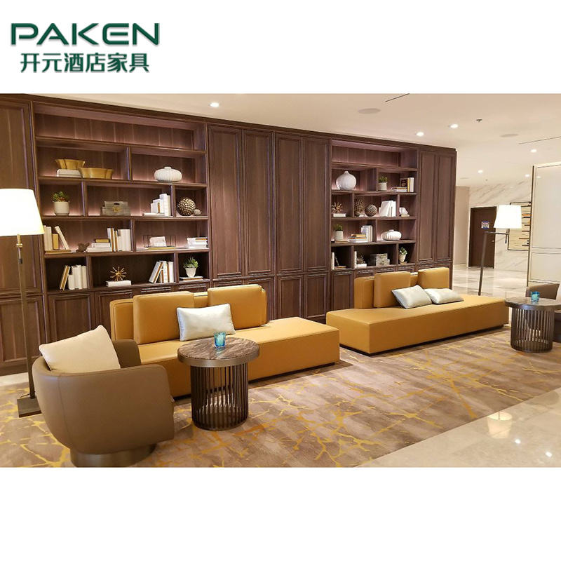 One-stop Turnkey Hospitality Furniture Manufacturer Solution Modern 5-Star Hotel Public Area Furniture Hotel Lobby Furniture