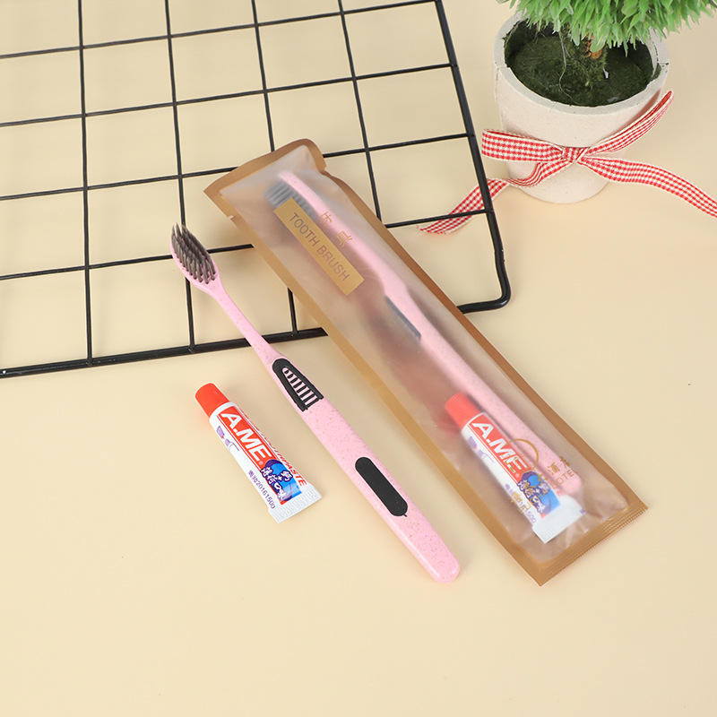 Custom Luxury OEM 5 Star Disposable Biodegradable Eco Friendly Guest Toiletries Kit Accessories Set for Bathroom Hotel Amenities