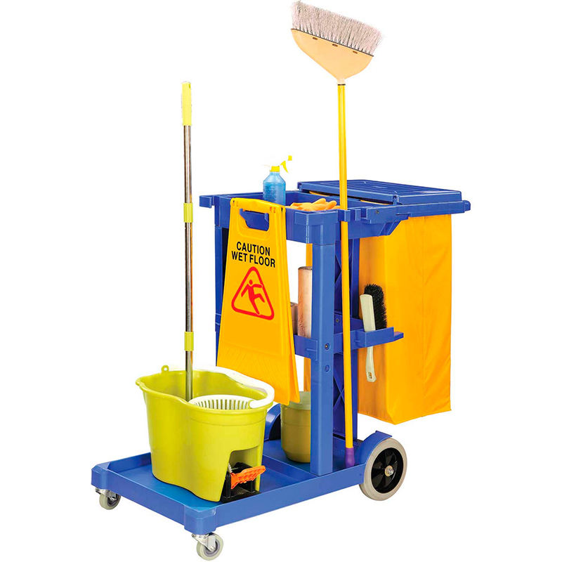 Other 5 Star Hotel & Restaurant Supplies Luxury Amenities Luxury Housekeeping Trolley Cleaning Cart
