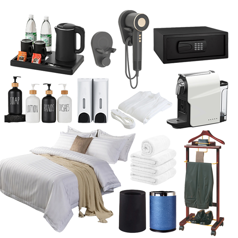 Star Standard Hotel Supplies Hotel Bathroom Set Luxury Hotel Accessories One Stop Purchase