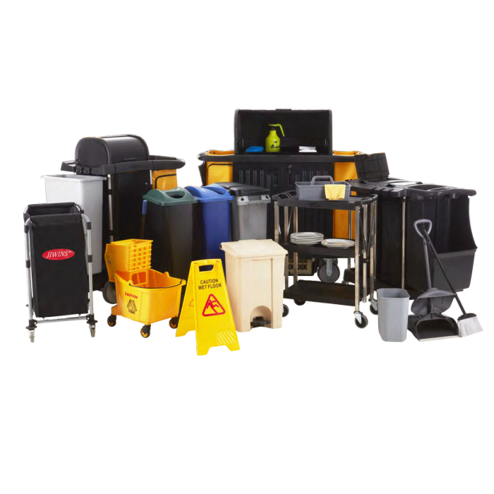 Hotel Janitorial Cleaning Supplies for Housekeeping Cleaning Hotel cleaning tools