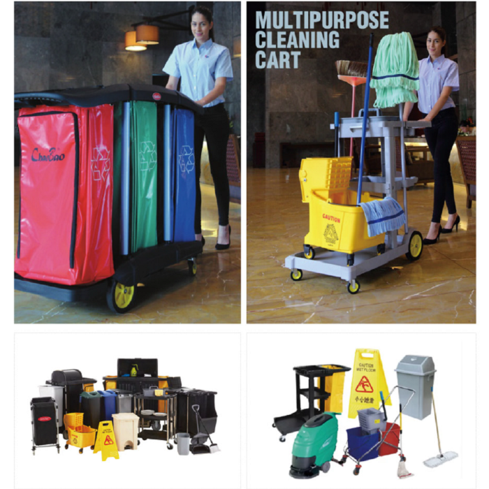 Hotel Janitorial Cleaning Supplies for Housekeeping Cleaning Hotel cleaning tools