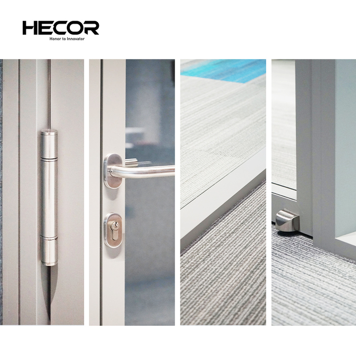 Conference Room Aluminium Modular Soundproof Clear Office Glass Divider Wall Partition