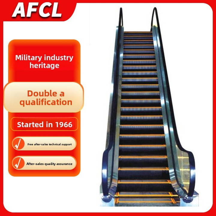 Changlin Manufacturing Automatic Indoor/Outdoor Handrail Elevator Roller Step Elevator for Hotels Escalators Key Feature