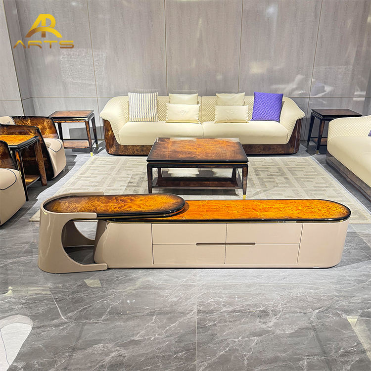 Factory Direct Wholesale Modern Luxury Design Sofa Sets Upholstered Couches for Hotel Villa Apartment Living Room Sofa