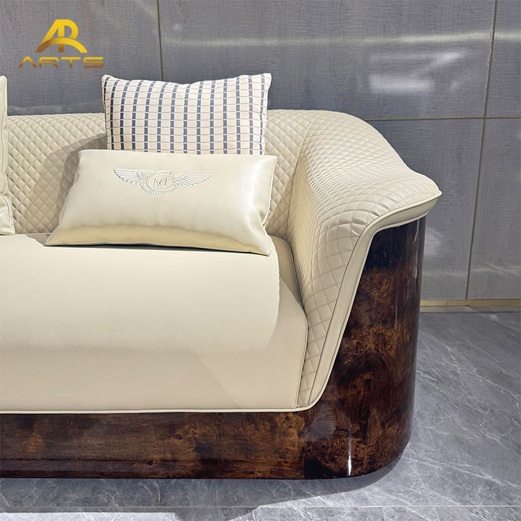 Factory Direct Wholesale Modern Luxury Design Sofa Sets Upholstered Couches for Hotel Villa Apartment Living Room Sofa
