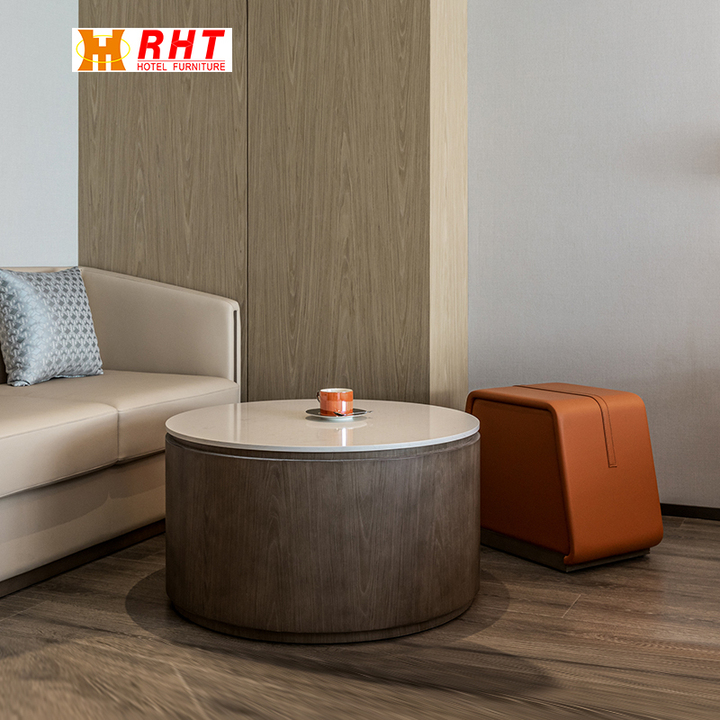 Modern Luxury Hotel Furniture Coffee Table-Stylish Design for Hospitality & Living Room Decor