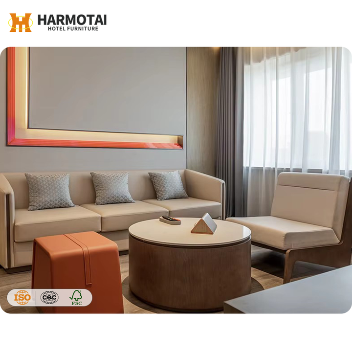 Modern Luxury Hotel Furniture Coffee Table-Stylish Design for Hospitality & Living Room Decor