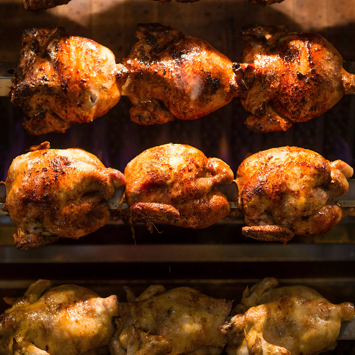 Commercial Restaurant 3 6 9 Grill Roasting Electric Gas Chicken Roaster Rotisseries Machine Oven