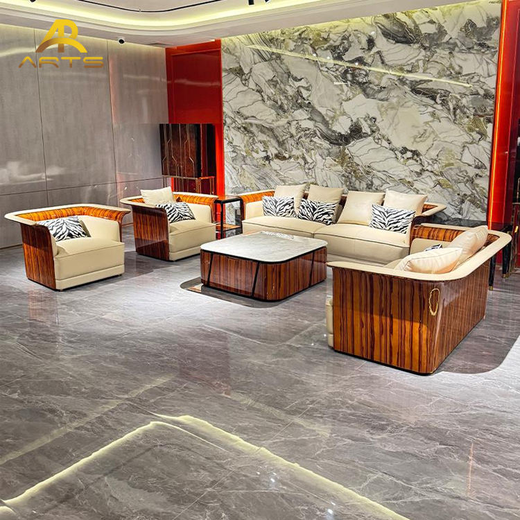 Factory Direct Modern Luxury Design Sofa Set Furniture Upholstered Couches for Hotel Villa Apartment Living Room Sofa
