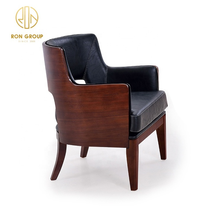 Hot Selling Classical Hotel Room Furniture Leisure Bent Wood Dining Chair for Restaurant
