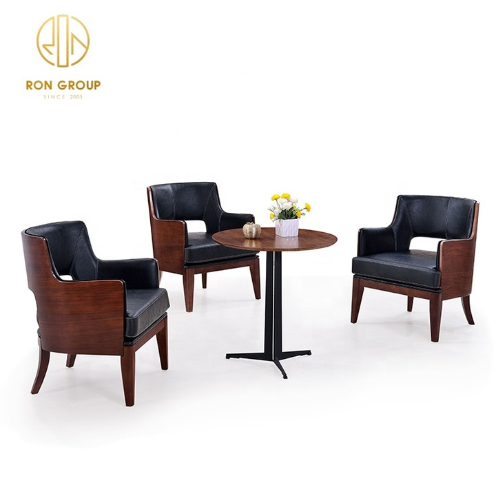 Hot Selling Classical Hotel Room Furniture Leisure Bent Wood Dining Chair for Restaurant