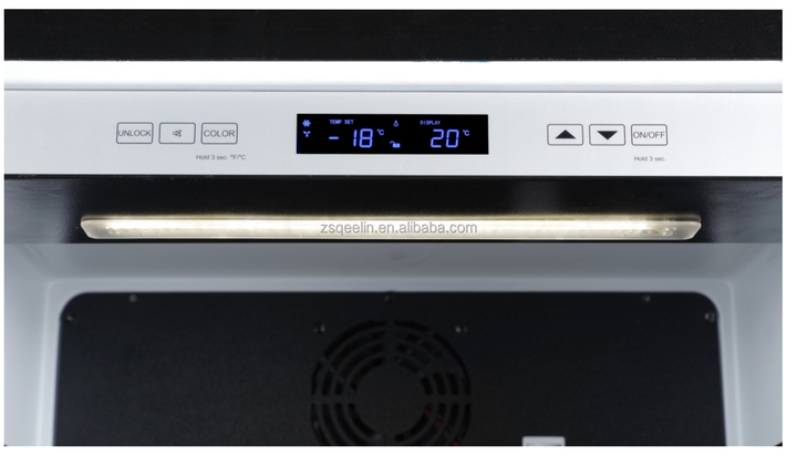 Single-Temperature Zone Built-in Fruit Beverage Refrigerator Drawer Chest Refrigerator for Indoor Use