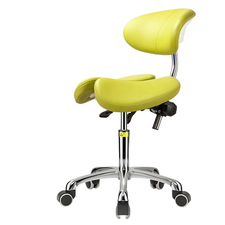 Ergonomic Adjustable Modern Lift Swivel Office Chair Dentist Laboratory Furniture for School Hospital Dental Saddle Stool for