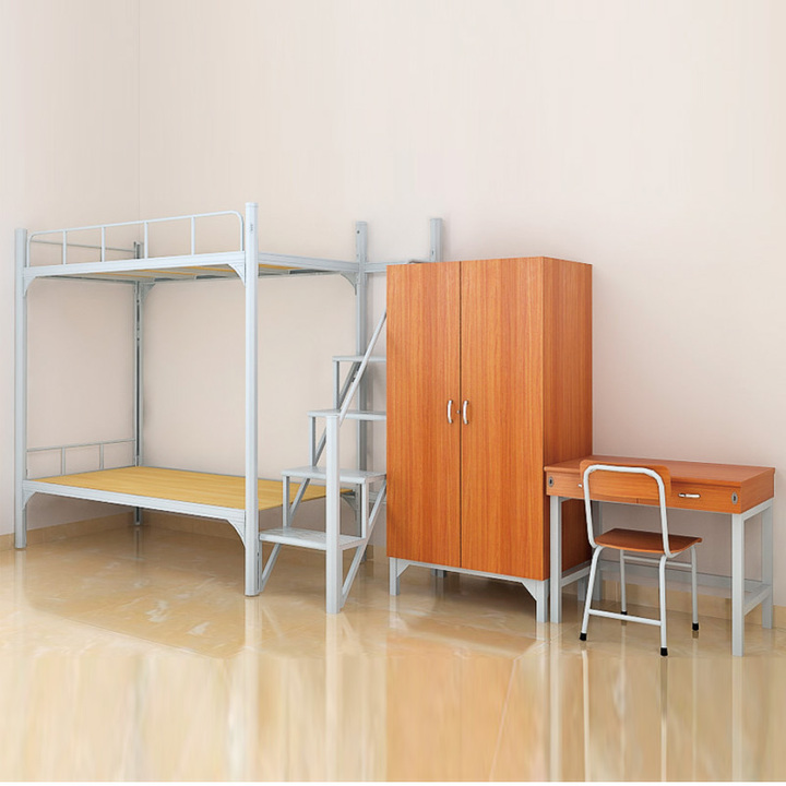 Modern and Popular Steel Double Decker Bed for Dormitory