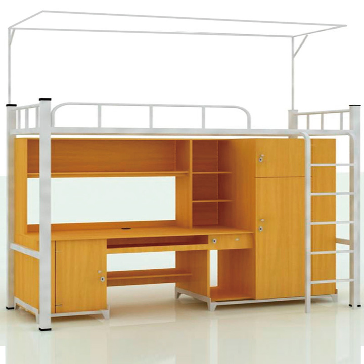 Modern and Popular Steel Double Decker Bed for Dormitory