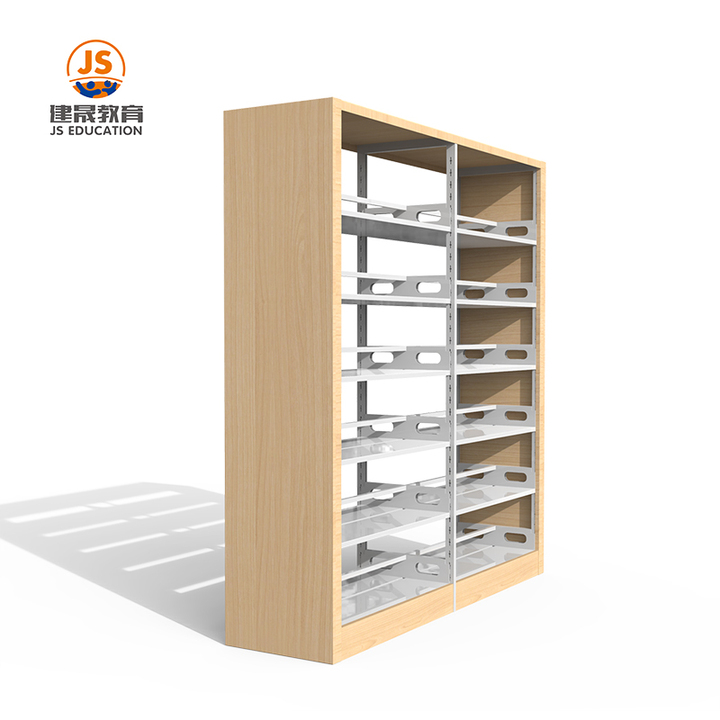 Commercial Metal Locker Slot Angle Iron Shelf Angle School Library Book Shelving