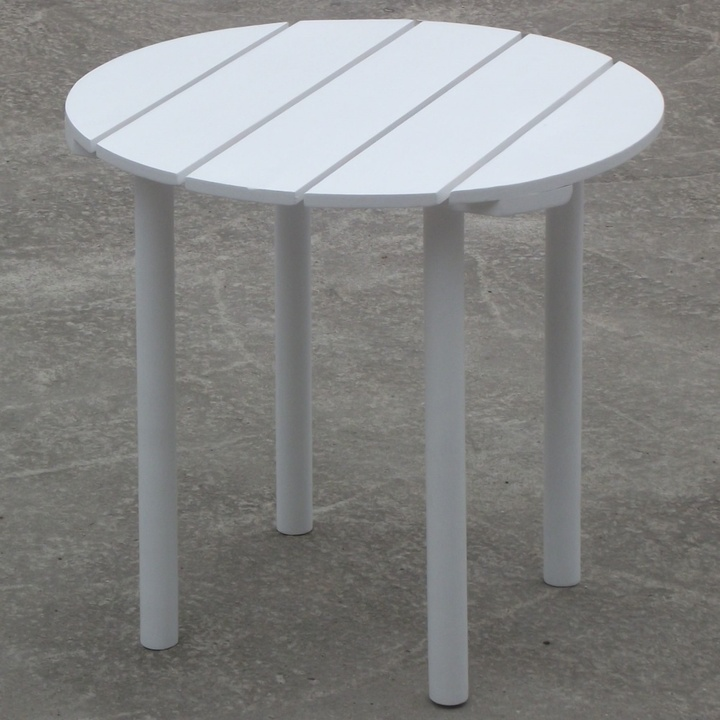 Heavy-Duty Fir Wood End Table With Reinforced Joinery Construction for Long-Lasting Durability in High-Traffic Areas