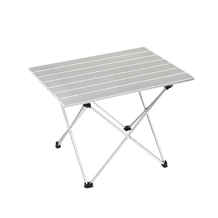 Modern Outdoor Foldable Camping Desk Portable Aluminum Alloy Folding Table Lightweight for Hall Farmhouse or Villa