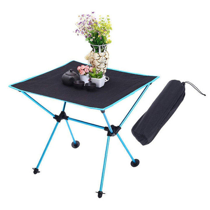600D Oxford Outdoor Folding Wall Table Ultra-light Aluminum Alloy Camping Desk