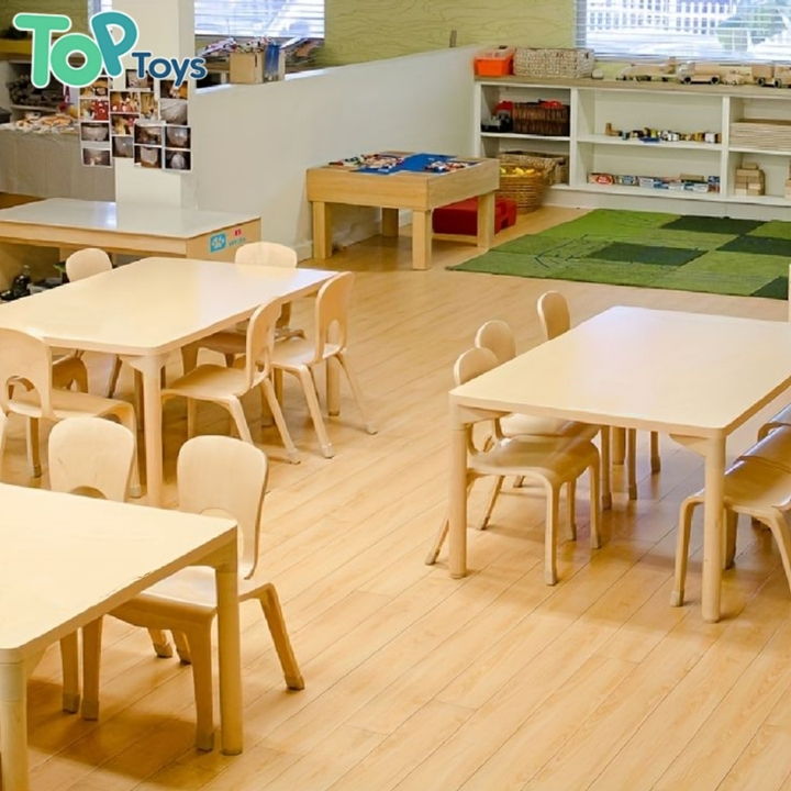 Daycare Childcare Modern Preschool Classroom Furniture Montessori School Kindergarten Nursery Furniture for Kid Table Chair