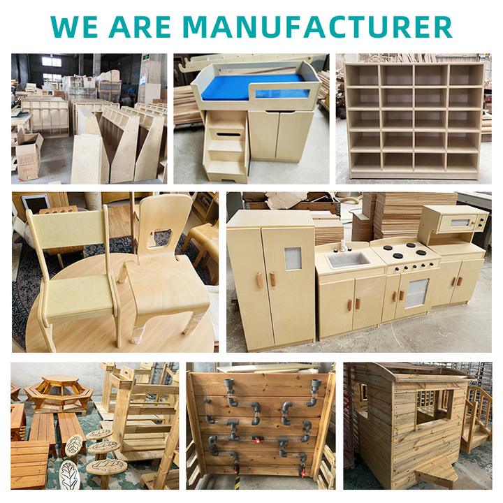 Daycare Childcare Modern Preschool Classroom Furniture Montessori School Kindergarten Nursery Furniture for Kid Table Chair