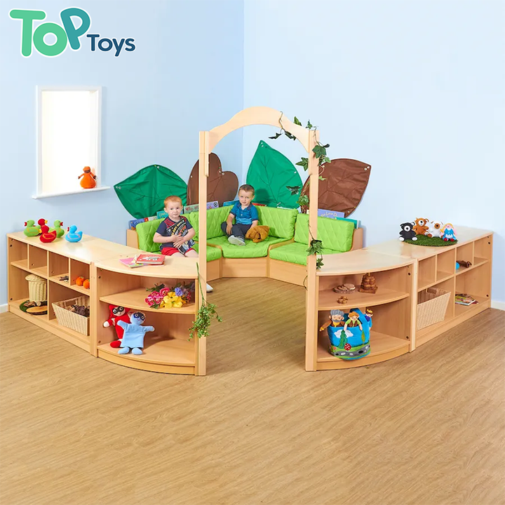 Montessori Toddler Childcare Center Kindergarten Equipment Cabinet Wooden Nursery Preschool Daycare Kindergarten Furniture Set