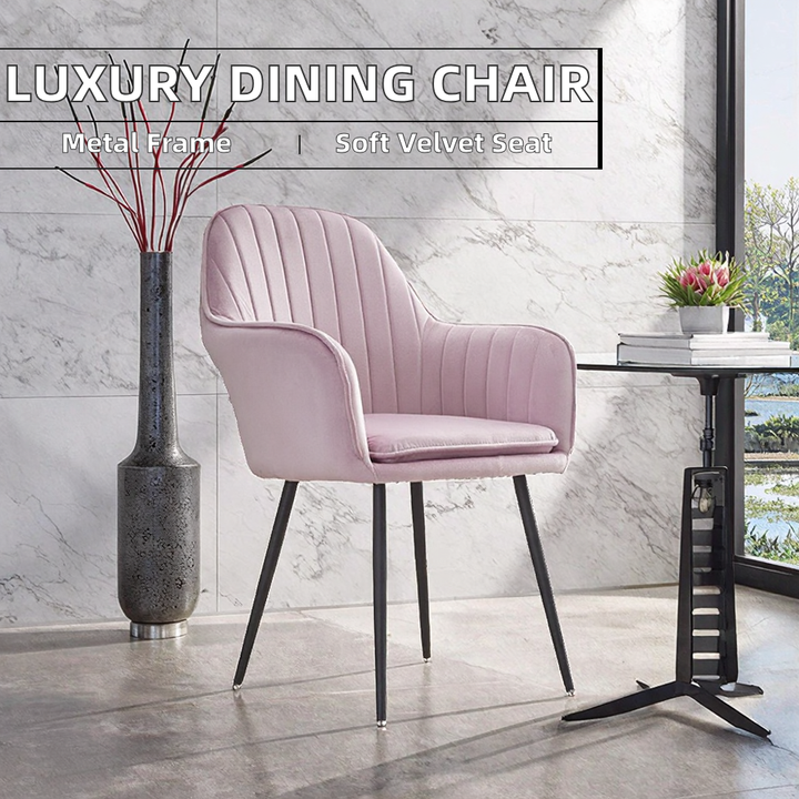 Modern Style High Quality Soft Leather Dining Chair for Home Hotel Office with Cooling Feature for Kitchen Apartment Living Room