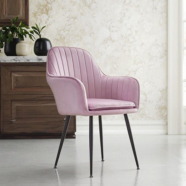 Modern Style High Quality Soft Leather Dining Chair for Home Hotel Office with Cooling Feature for Kitchen Apartment Living Room