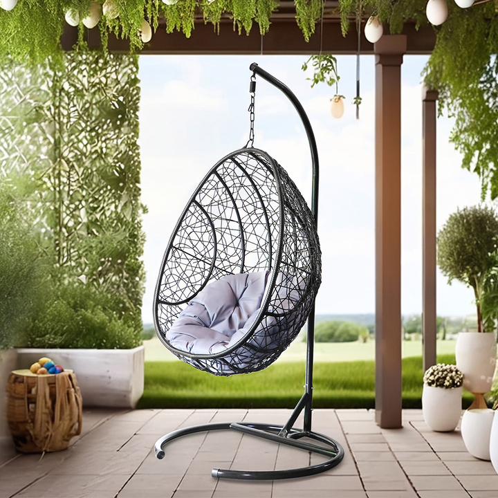High Quality Hammock PE Rattan Outdoor and Indoor Swing Chair Cheap Prices Garden Furniture Patio Hanging Chair
