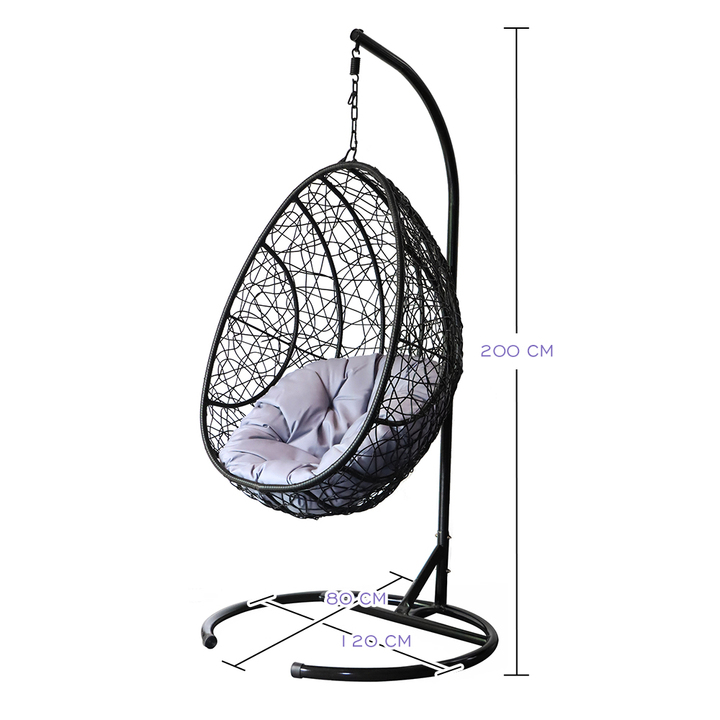 High Quality Hammock PE Rattan Outdoor and Indoor Swing Chair Cheap Prices Garden Furniture Patio Hanging Chair